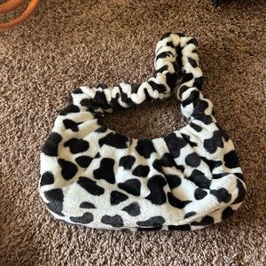 Little cow print purse